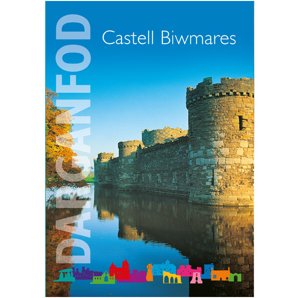 Castell Beaumaris Pamffledyn Canllaw