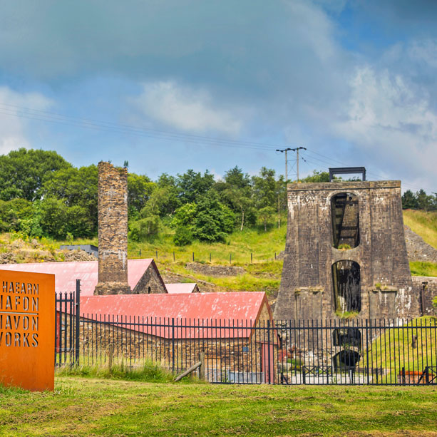 Gwaith Haearn Blaenafon Pamffledyn Canllaw