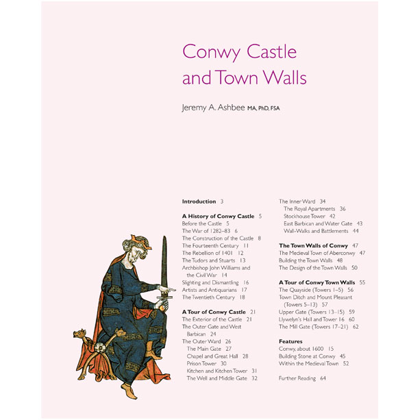 Llawlyfr Castell Conwy  Safle Treftadaeth y Byd (Saesneg)