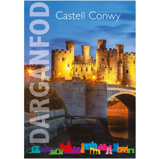 Castell Conwy Pamffledyn Canllaw