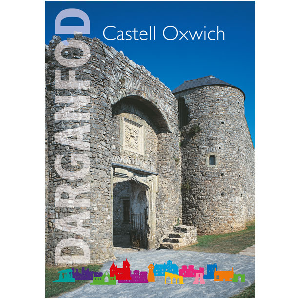Castell Oxwich Pamffledyn Canllaw