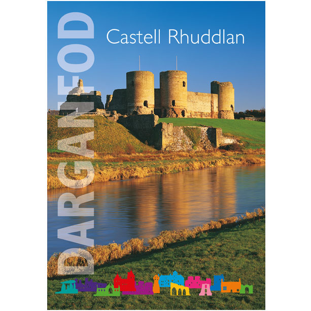 Castell Rhuddlan Pamffledyn Canllaw